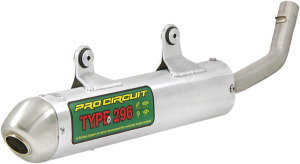 Type 296 Spark Arrestor Silencer Black, Chrome