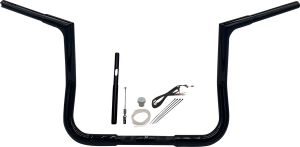 1-1/4(r) Ez Install Flat Top Handlebar Kit Black, 4, nordicamoto.ro