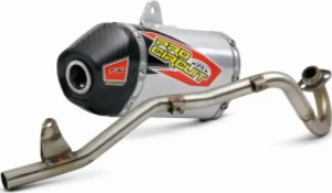 T-6 Stainless Steel Exhaust System Brushed 
