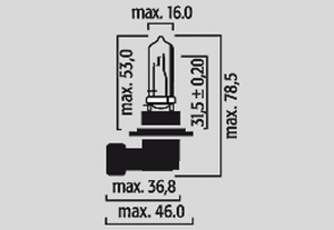 Halogen Headlight Bulbs, 1, nordicamoto.ro