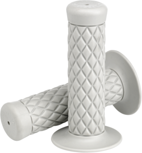 Thruster Bar Grips White, 1, nordicamoto.ro