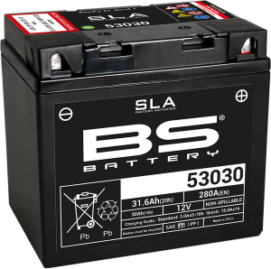 Sla Factory-activated Agm Maintenance-free Batteries Black