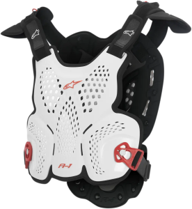 Armură Alpinestar A-1 White Black Red