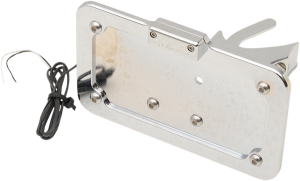 Side-mount License Plate White, 2, nordicamoto.ro