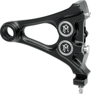 Four-piston Differential-bore Caliper Black, Matte, Aluminum