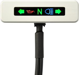 Micro Indicator Light Silver