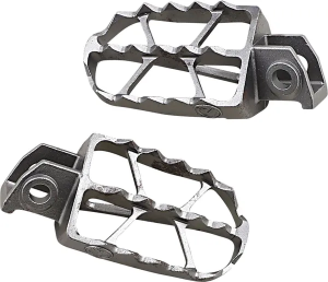MOOSE RACING Nd Series Footpegs Silver 