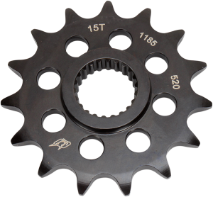 Lightweight Steel Sprocket Black, Zinc, 1, nordicamoto.ro