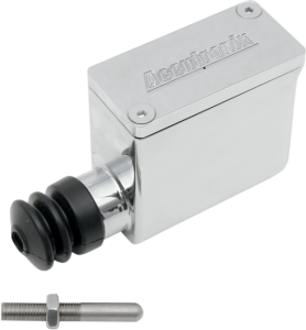 Custom Rear Master Cylinder Assembly Chrome, 1, nordicamoto.ro