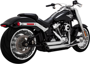 Shortshots Staggered Exhaust System Chrome 