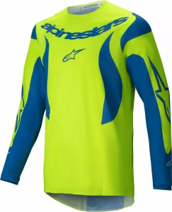 Tricou Alpinestars Fluid Haul Blue/Yellow