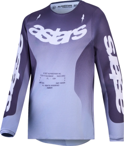 Tricou Copii Alpinestars Fluid Amber Gri/Mov, nordicamoto.ro
