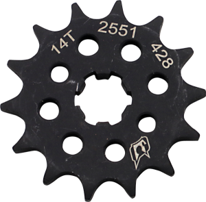 Lightweight Steel Sprocket Black