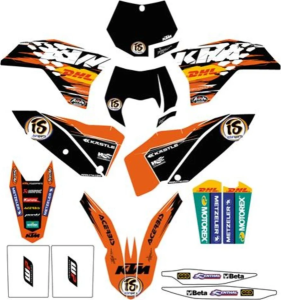 Kit stickere KTM 08-11 Factory