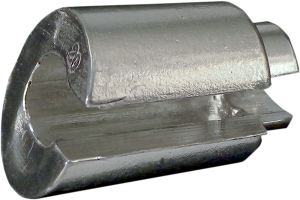 Universal Angled Spoke Wheel Weights Raw, Silver, 1, nordicamoto.ro