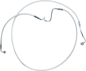 Designer Series Dot Extended Abs Touring Lower Brake Line Kit Chrome, Sterling Chromite® Ii Oversize [+102 mm (4'')], 1, nordicamoto.ro