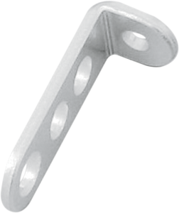 Master Cylinder Replacement L-bracket Silver