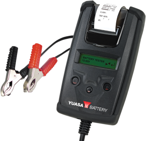 Battery Tester With Printer Black