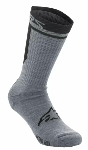 Alpinestars Merino Socks 24 Black, Gray 