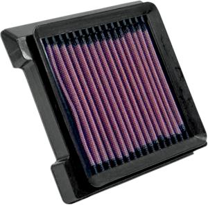 High-flow Air Filter Black, Red, 1, nordicamoto.ro