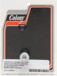 Oil Pump Plug Silver, 1, nordicamoto.ro
