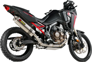 Sistem complet de evacuare Akrapovic Racing Honda CRF 1100L titan - S-H11R1-WT/2, 2, nordicamoto.ro