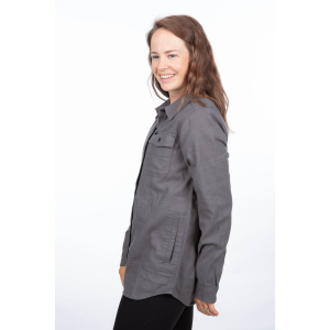 Cămașă flanel damă  Klim Kinsey Midweight Raspberry Radiance - Golden Brown (Non-Current), 14, nordicamoto.ro