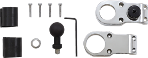 Dual Usb Port Charger With 1(r) Ball Mount Chrome, 4, nordicamoto.ro