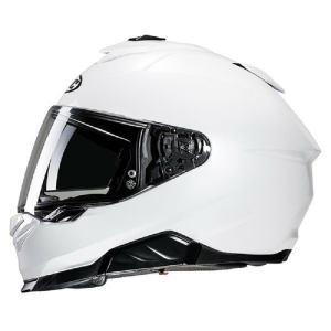 Casca HJC i71 Solid Lucios Alb perlat
