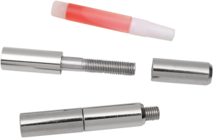 Mirror Extensions Stems Set + 2 Chrome Silver, 2, nordicamoto.ro