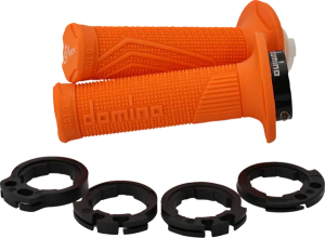 D100 D-lock Grips Orange 