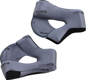 Airflite Helmet Cheek Pads Gray