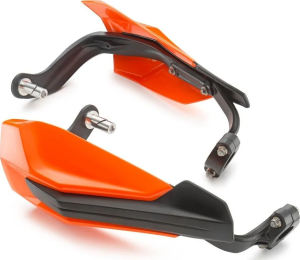 Wrap-around handguard kit KTM Portocaliu, nordicamoto.ro