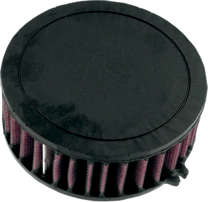 High Flow Air Filter Black, Red