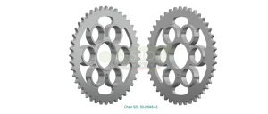 Standard Sprocket Rear 525 Zinc Plated, 1, nordicamoto.ro