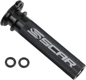 Motocross Aluminum Throttle Tube With Bearing Black