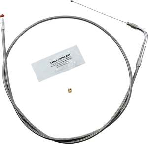 Stainless Steel Throttle/idle Cable Silver