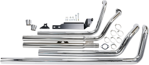 Speedster Long Exhaust System Chrome