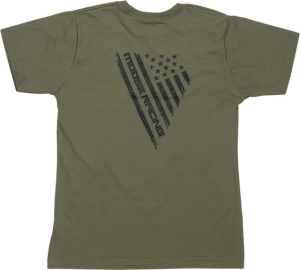 MOOSE RACING Youth Salute T-shirt Green  M, 2, nordicamoto.ro