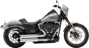 2in2 | Fusion Long | Shotgun-low Exhaust System Matte Black, 1, nordicamoto.ro