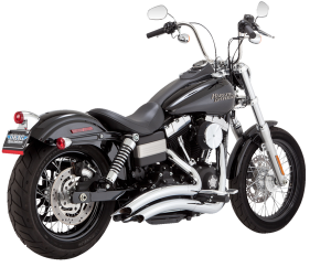 Big Radius Exhaust System Chrome, 5, nordicamoto.ro