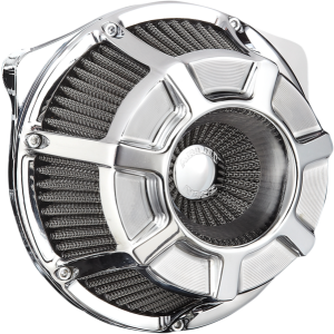 Inverted Series Air Cleaner Kit Silver, 1, nordicamoto.ro