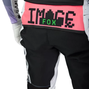 Pantaloni Fox MX-Flexair Grid Negru/Mov 44, 12, nordicamoto.ro