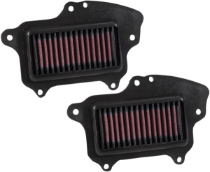 High-flow Air Filter Black, Red