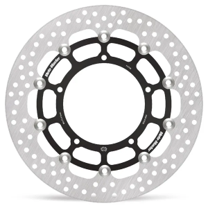 Halo Series Floating Rotor Black, Stainless Steel