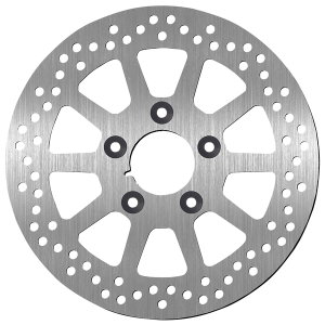 Brake Rotor Round Silver