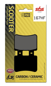 Hf Street Ceramic Organic Brake Pads, 2, nordicamoto.ro