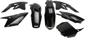 Set complet de piese de schimb din plastic pentru întregul corp, negru