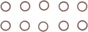 Cam Support Plate Plug O-ring
