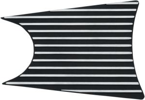 Finned Primary Accent Satin Black, 1, nordicamoto.ro